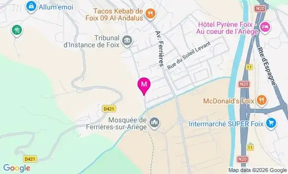 Localisation Mtre Trouvé Salomé