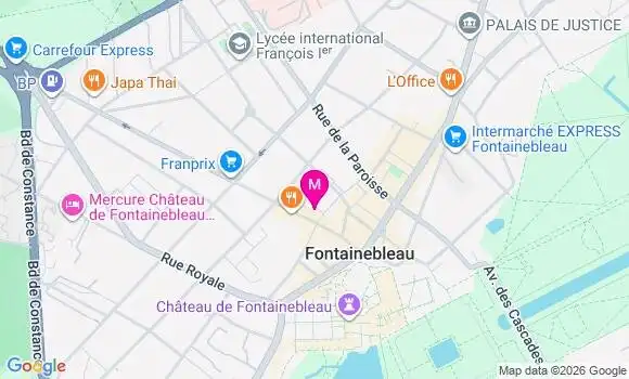 Localisation Mtre Girard Delphine
