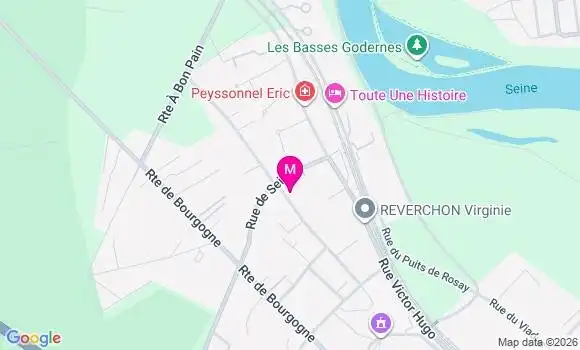 Localisation Mtre Lacassagne Pena Lucie