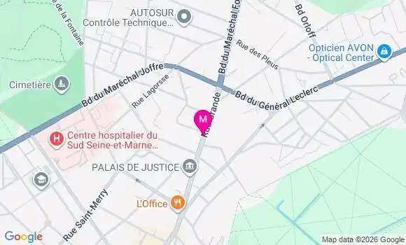 Localisation Mtre Soulier Emilie