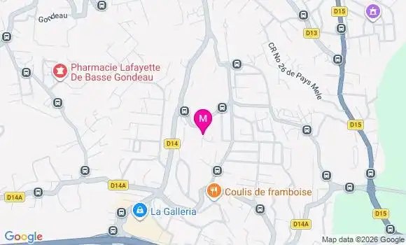 Localisation Mtre Chomereau Lamotte Jessyka
