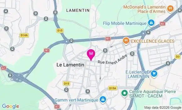 Localisation Mtre Lebon Frantz