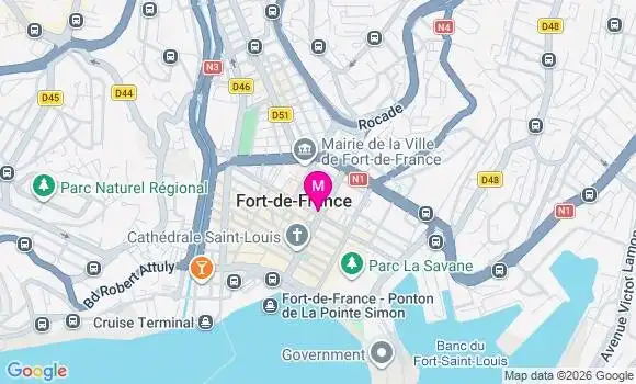 Localisation Mtre Ranlin Gladys