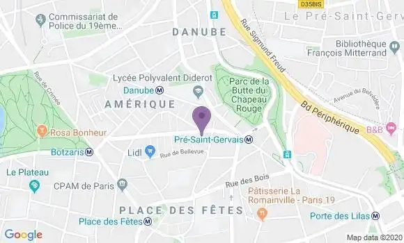 Localisation Mtre Fayette Dieudonné