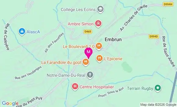 Localisation Mtre Bussereau Aude