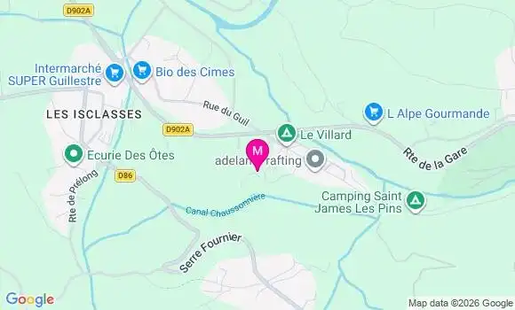 Localisation Mtre Gallet Clara