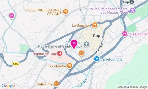 Localisation Mtre Moineau Catherine