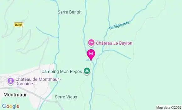Localisation Mtre Tardieu Alexia