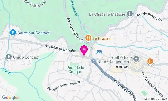 Localisation Mtre Andries Marie
