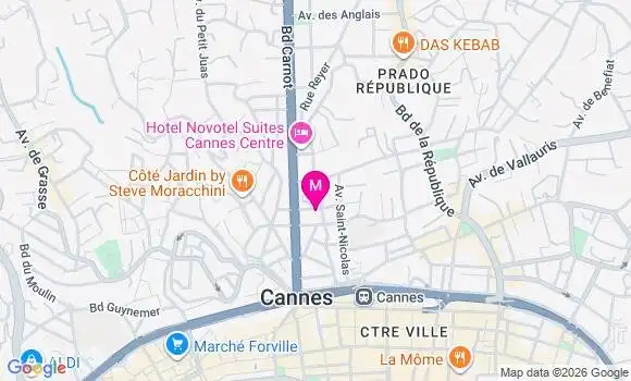 Localisation Mtre Caranta Jérôme
