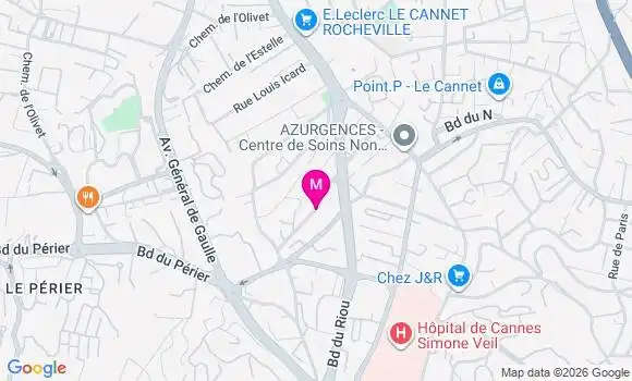 Localisation Mtre Durochat Marie