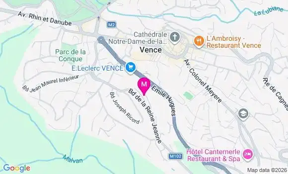 Localisation Mtre Faraut Rossi Cécile