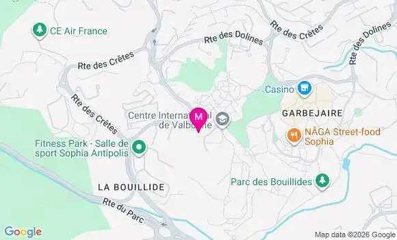 Localisation Mtre Fontaneau Lauranne