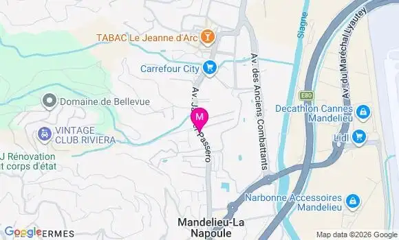 Localisation Mtre Gregoire Delphine