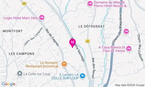 Localisation Mtre Grevet Jessica