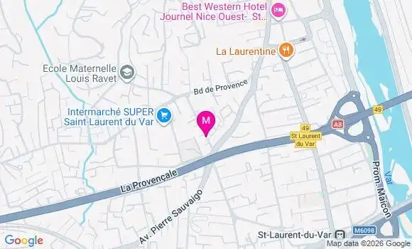 Localisation Mtre Hennequin Florie