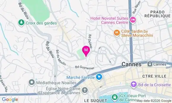 Localisation Mtre Manoukian Camille