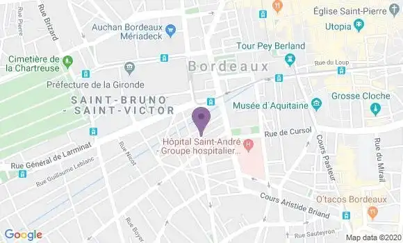 Localisation Mtre Cazeres Marie Caroline