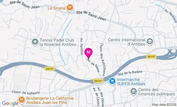 Localisation Mtre Prot Antoine
