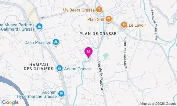 Localisation Mtre Roch Elfort Caroline