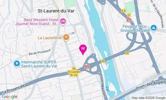 Localisation Mtre Sabatier Franck