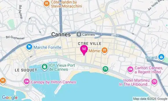 Localisation Mtre Senni Ambre