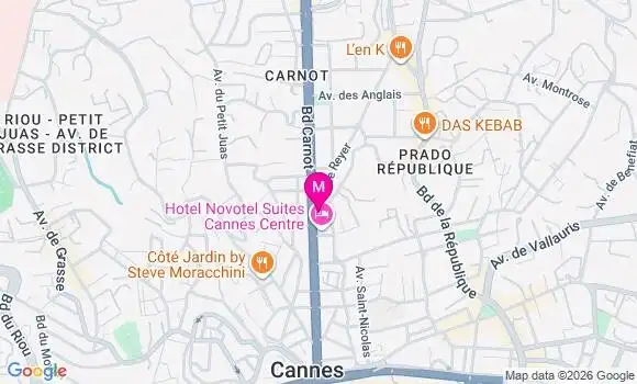 Localisation Mtre Viale Yvan François