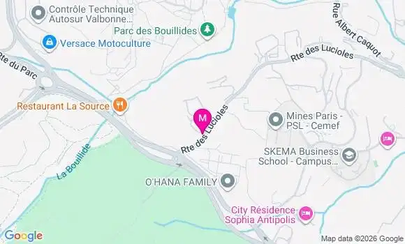 Localisation Mtre Vilette Agnès