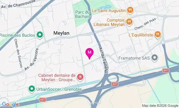 Localisation Mtre Bernardi Nathalie