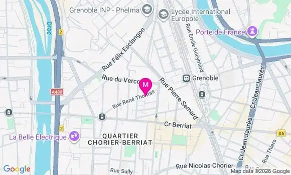 Localisation Mtre Corbiere Cassandre