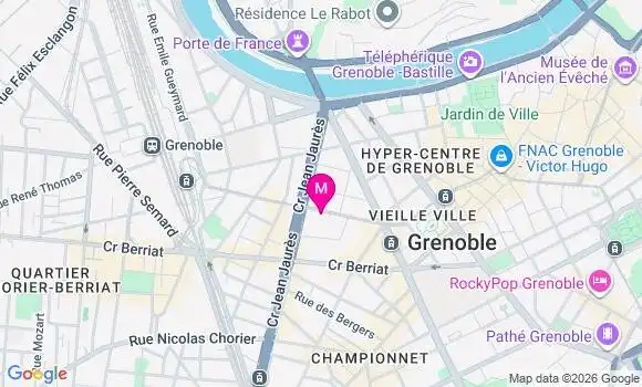 Localisation Mtre Gagliardini Ninon