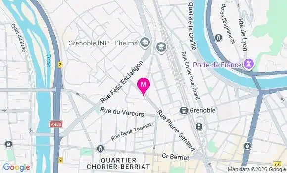 Localisation Mtre Giacometti Rebecca