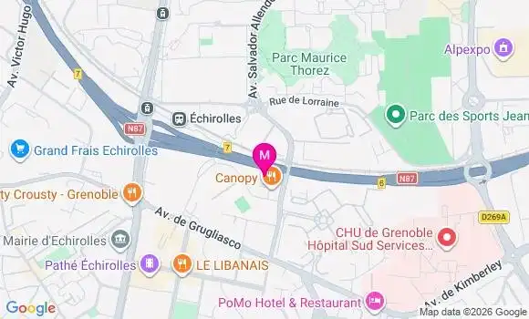 Localisation Mtre Hatt Camille