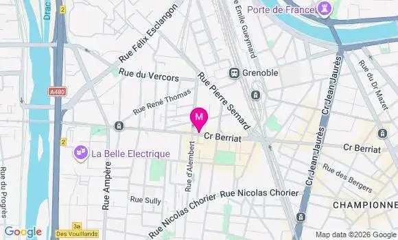 Localisation Mtre Navailles Audrey
