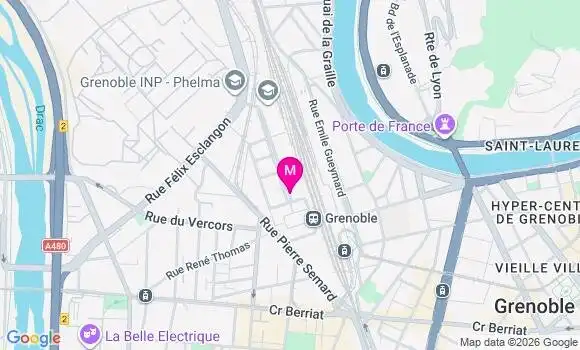 Localisation Mtre Perrier Ilona