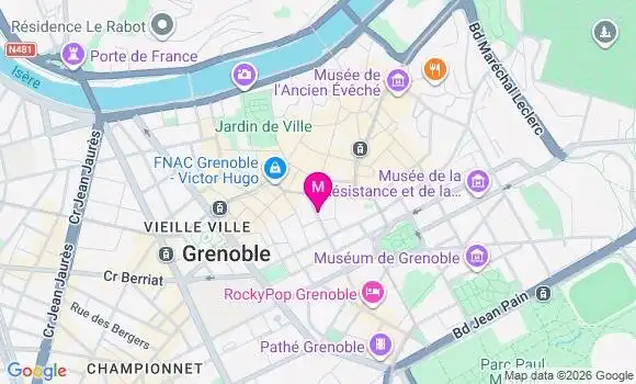 Localisation Mtre Yver Fabienne