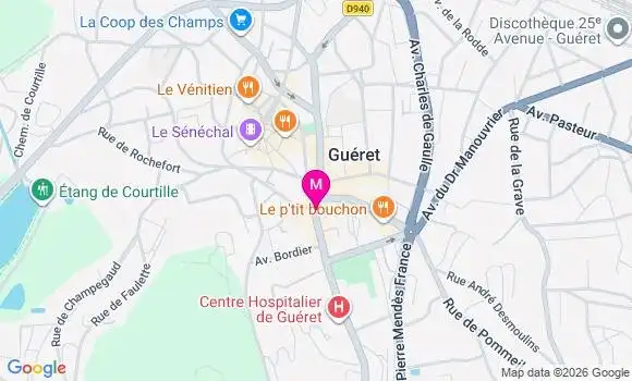Localisation Mtre Bonnin Emilie
