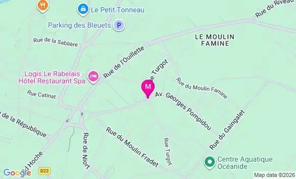 Localisation Mtre Hafi Sarah