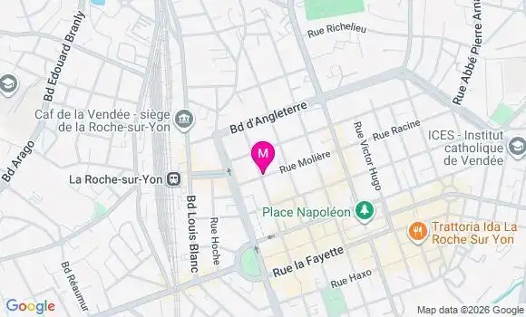 Localisation Mtre Orgerit Xavier