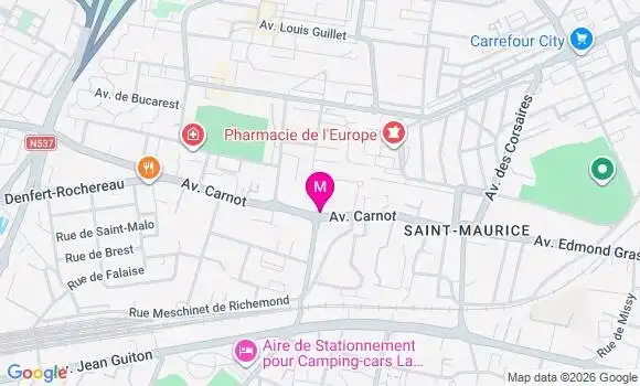 Localisation Mtre Adouzi Céline