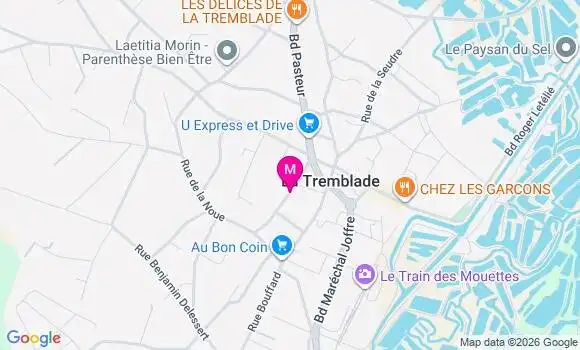 Localisation Mtre Andrea Gerty
