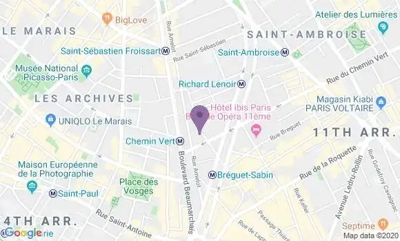 Localisation Mtre Felissi Philippe