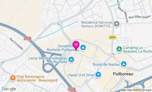 Localisation Mtre Brochet Caroline