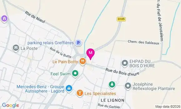 Localisation Mtre Demont Christophe