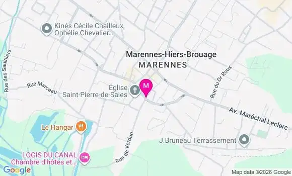 Localisation Mtre Foulon Muriel