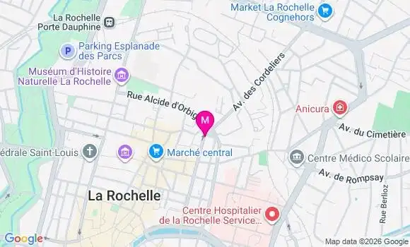 Localisation Mtre Lancien Christelle