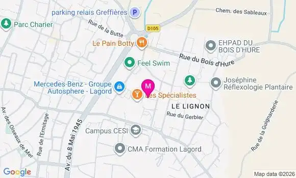 Localisation Mtre Loizeil Yann