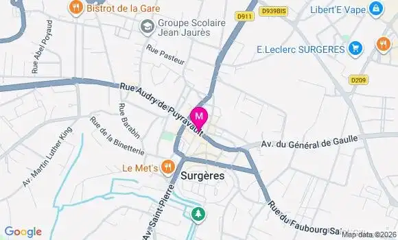 Localisation Mtre Pieri Olivia