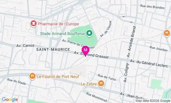 Localisation Mtre Portier Charles