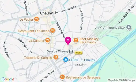 Localisation Mtre Gravier Clotilde